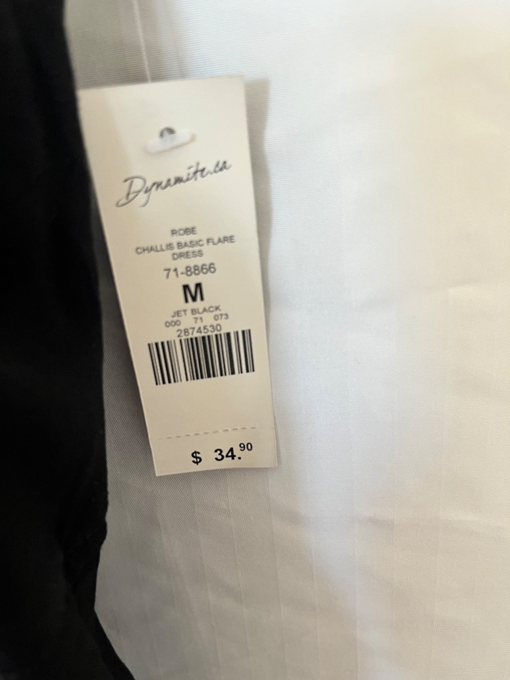 NWT Dynamite black Sundress - Picture 2 of 4